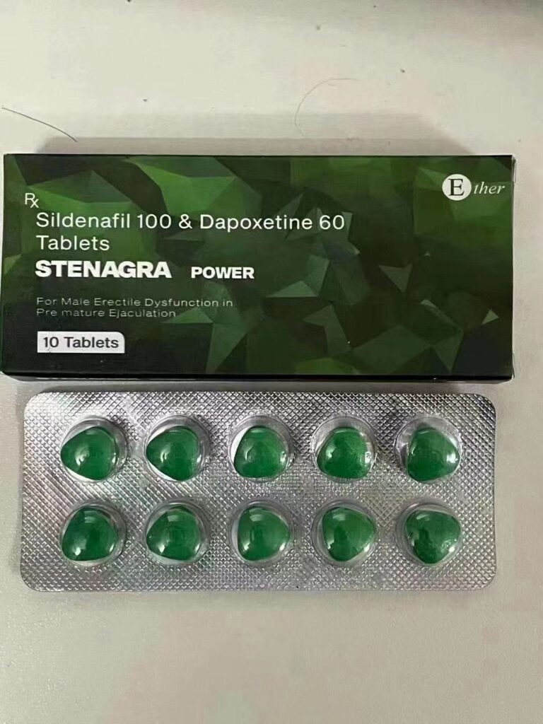 綠鑽  Stenagra Power 雙效威而鋼 陽痿早洩 100+60mg 10錠